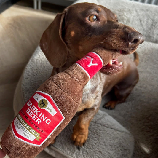 Fuzzyard Barking Beer Plush